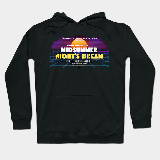 Midsummer Night's Dream 1980's Night's Rider Hoodie by Chesterton Stage Productions